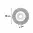 CARDA PARA ESMERIL 6 pulgadas X13/16 pulgadas 11523 TRUPER.