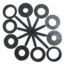 CARDA PARA ESMERIL 6 pulgadas X13/16 pulgadas 11523 TRUPER.