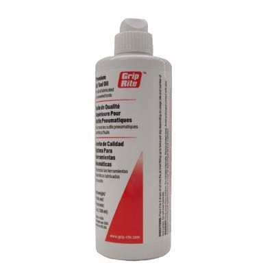 ACEITE DE CALIDAD GRIP-RITE PARA HERRAMIENTAS NEUMATICAS 4oz.