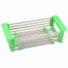 Escurridor Multifuncional Plegable de Acero Inoxidable