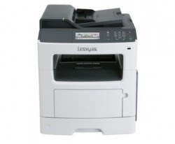 Multifuncional Lexmark MX410de, Blanco y Negro, Láser