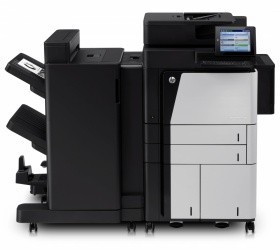 Multifuncional HP LaserJet Enterprise flow M830z, Blanco y Negro, L...