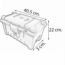 CAJA PARA HERRAMIENTA PLASTICO 16 pulgadas TRUPER.