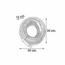 MANGUERA COMPRESOR 3/8 X 15m TRUPER.