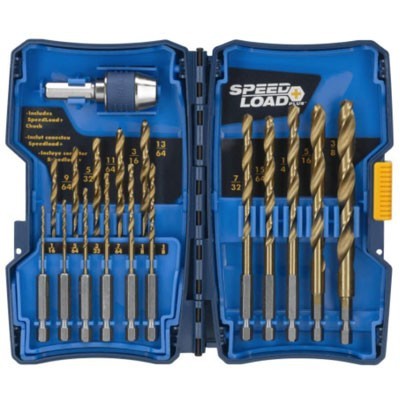 SET DE BROCAS RECUBIERTAS DE TITANIO 17 PZ RYOBI