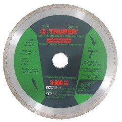 DISCO DIAMANTE 4 pulgadas RIN CONTINUO TRUPER.