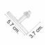 LLAVE PARA BLOQUERO 3/8 pulgadas TRUPER.