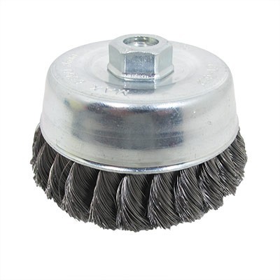 CARDA DE COPA A TRENZ 5 pulgadas X5/8 pulgadas 11541 TRUPER.