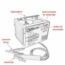 SOLDADORA 94070A 70 AMP AC ARC 120V