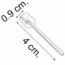 VALVULA AGUJA P/INFLAR BALONES 4-PACK 21692X4.