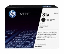 Toner HP 81A Negro, 10.500 Páginas