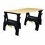 CABALLETE PLEGABLE AJUSTABLE DE 28 PULGADAS 2PK WORKFORCE