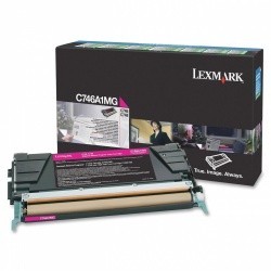 Toner Lexmark Programa Retorno C746A1MG Magenta, 7000 Páginas