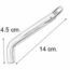 PERNO CON SEGURO P/LENGÜETA 5/8X3 pulgadas RW5002 DOGOTULS.