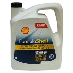 ACEITE PARA MOTOR A GASOLINA SHELL 10W30 4.7 LITROS.