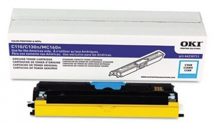 Toner OKI 44250711 Cyan, 1500 Páginas