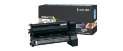 Toner Lexmark Programa Retorno C780A1YG Amarillo, 6000 Páginas