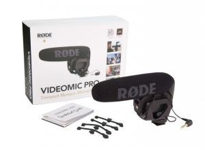 Microfono VideoMic Pro con Rycote