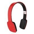 Audífonos Mxh-Bt1000 Slim Bluetooth Headphone With Mic Red