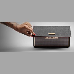 Bocina Marshall Stockwell Negro con FlipCover