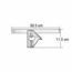 ESCUADRA DE COMBINACION 12 PULGADAS STANLEY