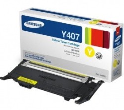 Toner Samsung Y407 Amarillo, 1000 Páginas