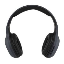 AUDIFONOS ON-EAR INALAMBRICOS BT GRIS