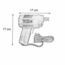 CAUTIN TIPO PISTOLA 140W TRUPER.