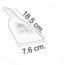ESPATULA PLASTICO 3 PULGADAS 14444 FLEXIBLE.