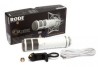 Podcaster USB Broadcast Micrófono Dinámico (Blanco)