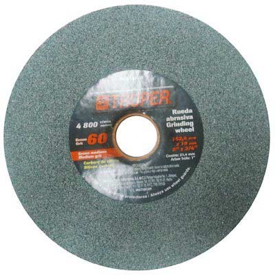 RUEDA ABRASIVA P/ESMERIL 6X3/4 46