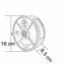 CARRETE PARA ALAMBRE TWREAR 3.5lb GRIP-RITE.