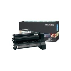Toner Lexmark C7700KS Negro, 6000 Páginas