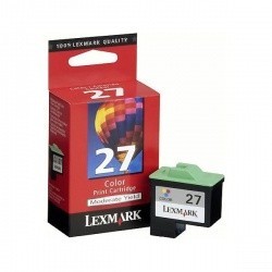 Cartucho Lexmark 27 Tricolor, 140 Páginas