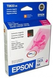 Cartucho Epson T063320 Magenta, 250 Páginas