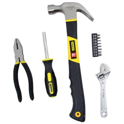 HERRAMIENTAS MANUALES JUEGO 12 PZAS STANLEY