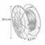 CABLE ACERO 1/8 pulgadas X 75m 7X19h (ROLLO) 44211X75 FIERO.