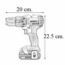 TALADRO ATORNILLADOR COMP 20V MAX ION DE LITIO DEWALT