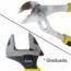 PINZAS Y LLAVE AJUSTABLE JGO 4pzas 84-558 STANLEY