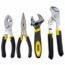 PINZAS Y LLAVE AJUSTABLE JGO 4pzas 84-558 STANLEY