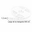 MANGUERA PLANA DE 60 LED 5 METROS LUZ FRIA
