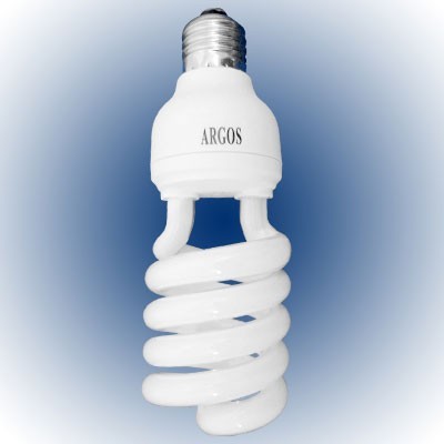 FOCO AHORRADOR EN ESPIRAL DE 25 W ARGOS