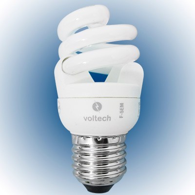 FOCO AHORRADOR 48200 ESPIRAL MINI 5W L.B. VOLTECH.