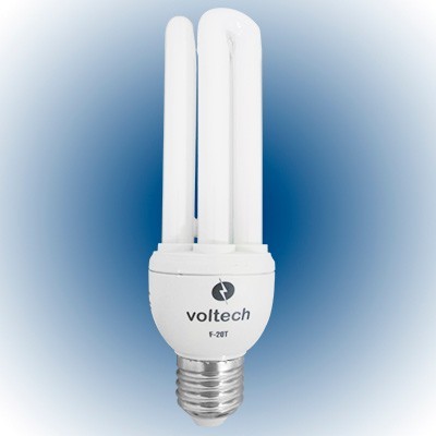 FOCO AHORRADOR TRIPLE U 20W VOLTECH.