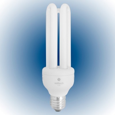 FOCO AHORRADOR TRIPLE U 24W VOLTECH.