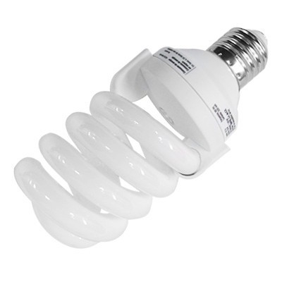 FOCO AHORRADOR ESPIRAL DE 20 WATTS LUZ BLANCA VOLTECH
