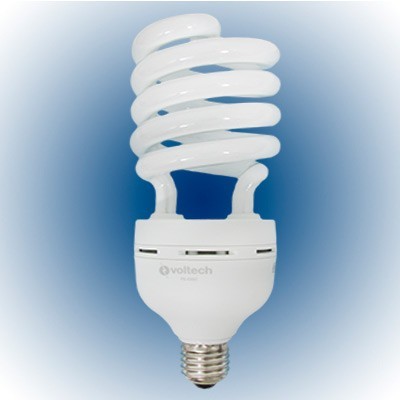 FOCO AHORRADOR 46837 ESPIRAL 55W B. SUAVE VOLTECH.
