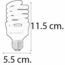 FOCO AHORRADOR 46838 ESPIRAL MINI 23W L.B. VOLTECH.