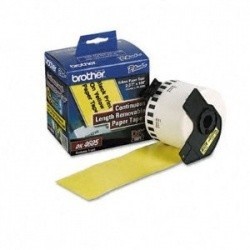 Brother Cinta Continua Removible DK4605 Amarillo, 62mm x 30.4m