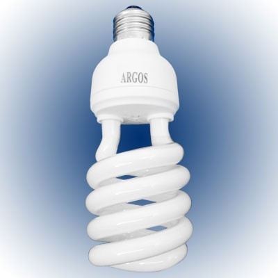 FOCO AHORRADOR EN ESPIRAL DE 20 W ARGOS